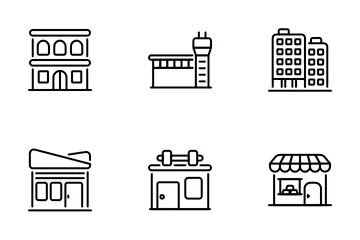 Bâtiment Icon Pack