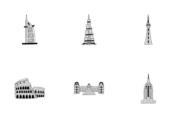 Bâtiment Icon Pack
