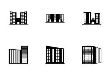 Bâtiment Vol 1 Pack d'Icônes