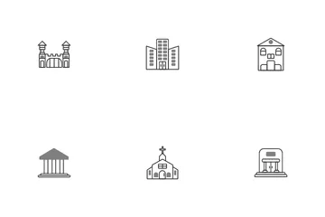 Bâtiments Pack d'Icônes