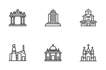 Bâtiments Pack d'Icônes