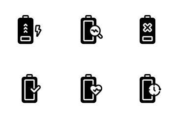 Batterie Pack d'Icônes
