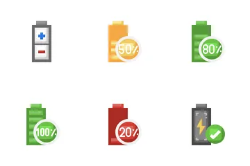 Batterie Icon Pack