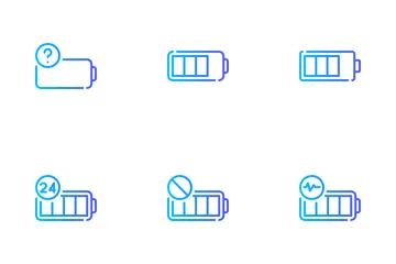 Batterieenergie Symbolpack