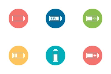 Batterie Vol 1 Pack d'Icônes