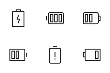 Batterieanzeige Symbolpack