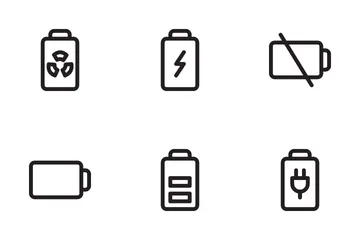 Batteries Icon Pack