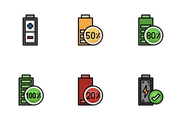 Batteries Icon Pack