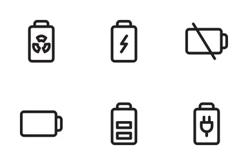 Batteries Icon Pack