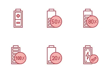 Batteries Icon Pack