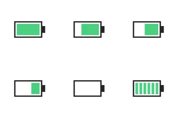 배터리 1 아이콘 팩