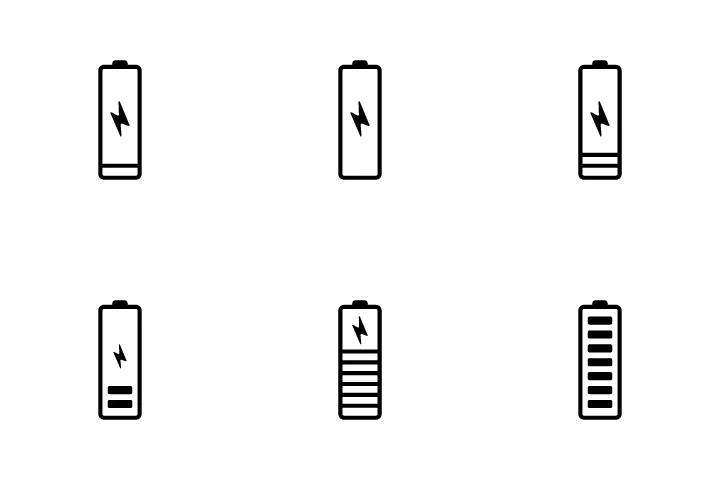 1,768 Charged Battery Icon Packs - Free in SVG, PNG, ICO - IconScout