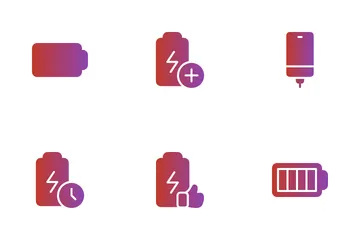Battery And Power Icon Pack