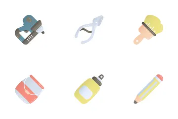 Bauwerkzeuge Symbolpack
