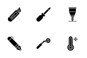 Bauwerkzeuge Symbolpack