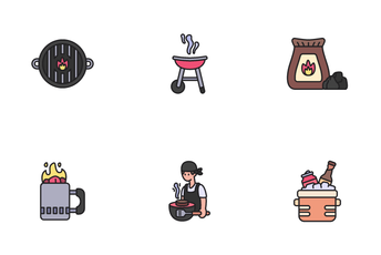 BBQ And Grill Icon Pack