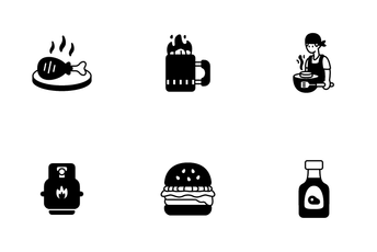 BBQ And Grill Icon Pack