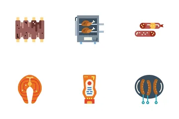 BBQ Party Icon Pack