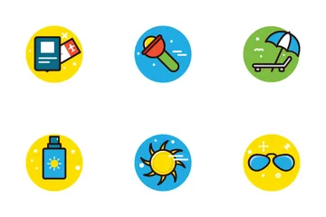 Beach And Camping   Icon Pack