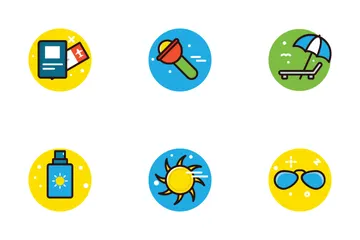 Beach And Camping   Icon Pack