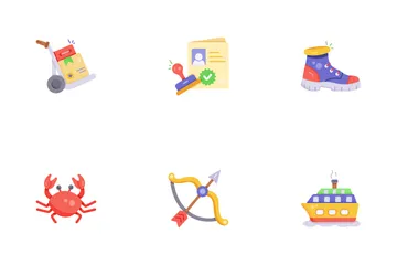 Beach And Holiday Icon Pack