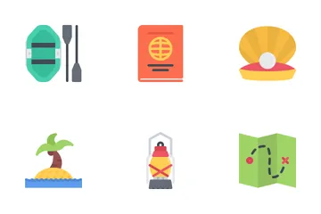Beach & Camping Icon Pack