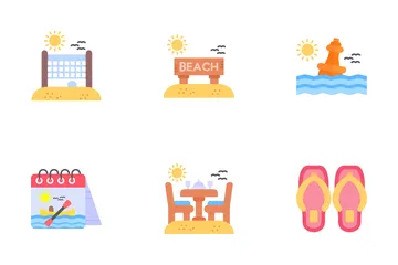 Beach Resort Icon Pack