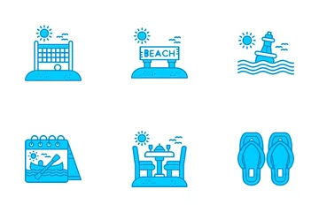 Beach Resort Icon Pack