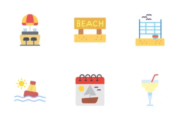 Beach Resort Icon Pack