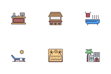 Beach Resort Icon Pack