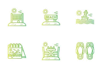 Beach Resort Icon Pack