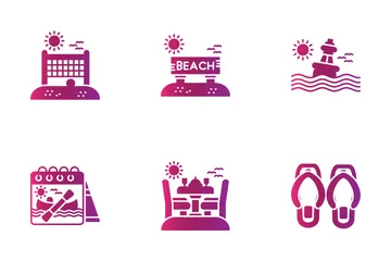 Beach Resort Icon Pack