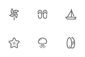 Beach & Summer Icon Pack