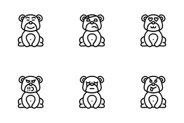 クマの絵文字 アイコンパック