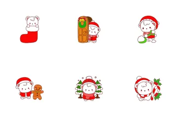 Bear Winter Icon Pack