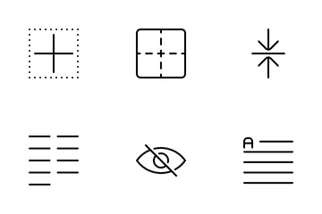 Werkzeug „Editieren“ Symbolpack