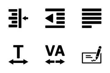 Bearbeitungswerkzeuge-Set 1 Symbolpack