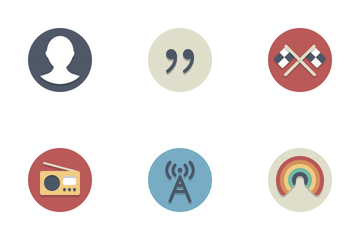 Beautiful Flat Icons Icon Pack