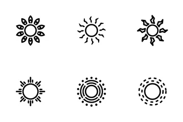 Beautiful Sun Icon Pack