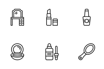 Beauty And Cosmetics Icon Pack