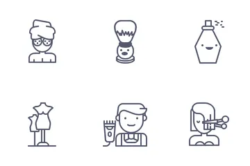 Beauty And Fashion Icon Pack