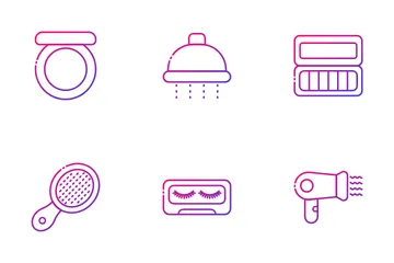 Beauty And Hygiene Icon Pack