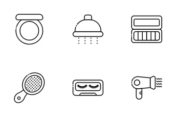 Beauty And Hygiene Icon Pack