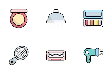 Beauty And Hygiene Icon Pack