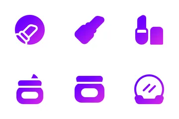 Beauty And Makeup Icon Pack