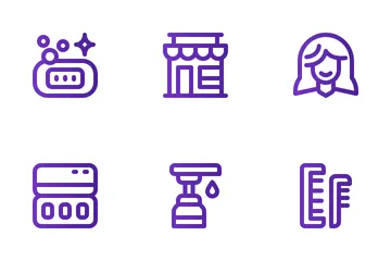 Beauty And Salon Icon Pack