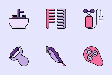 Beauty And Salon Icon Pack