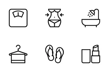 Beauty And SPA Icon Pack