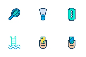 Beauty And Spa - Lineal Color Icon Pack