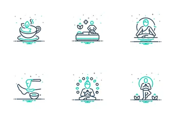 Beauty And Spa Mix Icon Pack